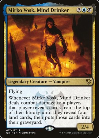 Mirko Vosk, Mind Drinker [GRN Guild Kit] | Tabernacle Games