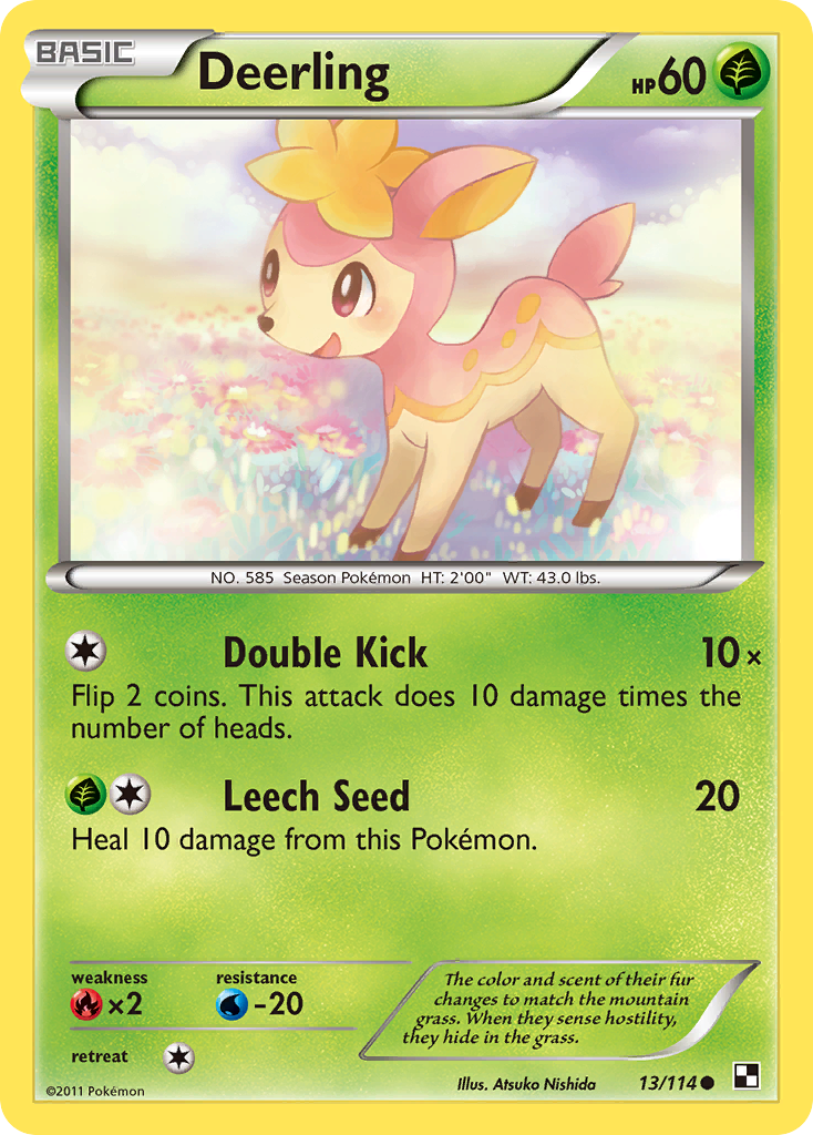 Deerling (13/114) [Black & White: Base Set] | Tabernacle Games