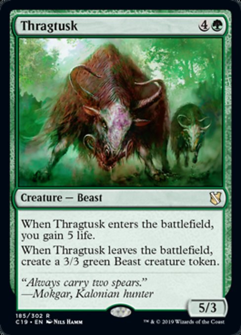 Thragtusk [Commander 2019] | Tabernacle Games