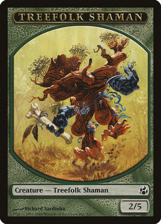 Treefolk Shaman Token [Morningtide Tokens] | Tabernacle Games