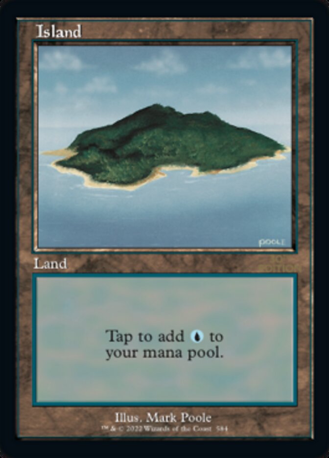 Island (Retro) (584) [30th Anniversary Edition] | Tabernacle Games