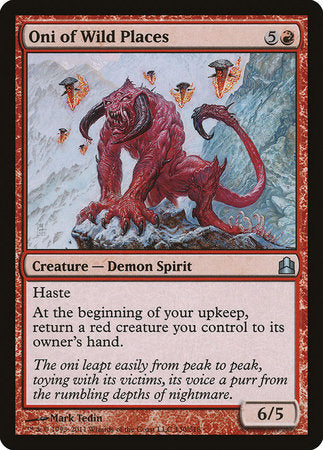 Oni of Wild Places [Commander 2011] | Tabernacle Games