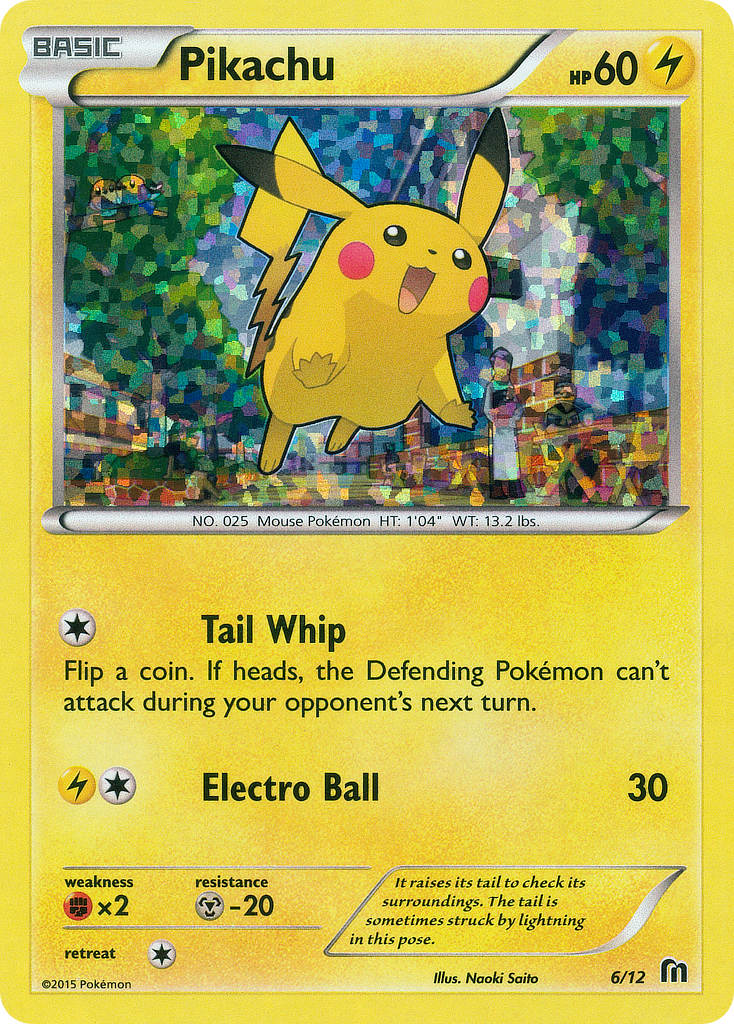 Pikachu (6/12) [McDonald's Promos: 2015 Collection] | Tabernacle Games