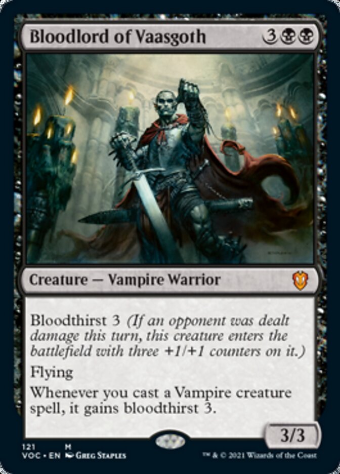 Bloodlord of Vaasgoth [Innistrad: Crimson Vow Commander] | Tabernacle Games