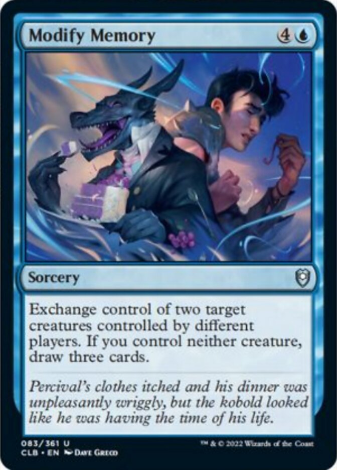 Modify Memory [Commander Legends: Battle for Baldur's Gate] | Tabernacle Games