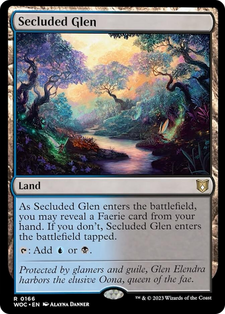 Secluded Glen [Wilds of Eldraine Commander] | Tabernacle Games