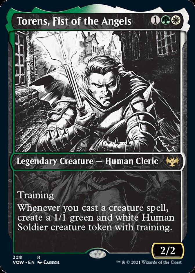 Torens, Fist of the Angels (Showcase Eternal Night) [Innistrad: Crimson Vow] | Tabernacle Games