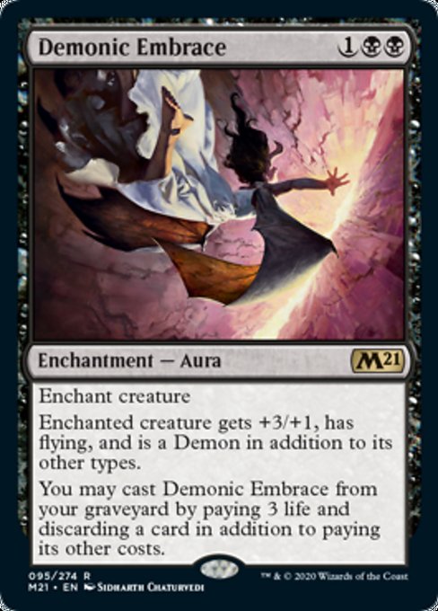 Demonic Embrace [Core Set 2021] | Tabernacle Games