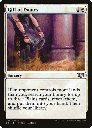 Gift of Estates [Commander 2014] | Tabernacle Games