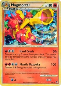 Magmortar (2/95) (Cracked Ice Holo) [HeartGold & SoulSilver: Unleashed] | Tabernacle Games