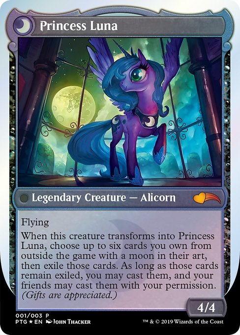Nightmare Moon // Princess Luna [Ponies: The Galloping] | Tabernacle Games