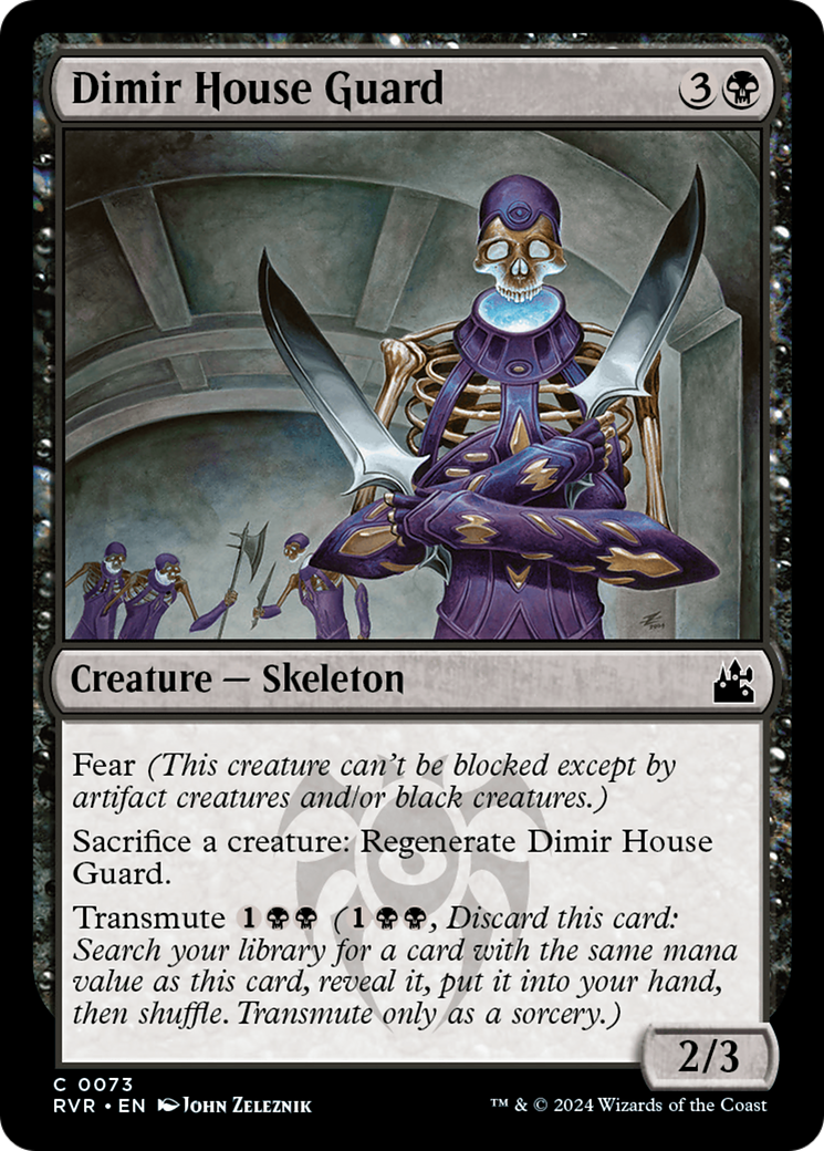 Dimir House Guard [Ravnica Remastered] | Tabernacle Games