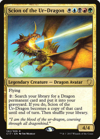 Scion of the Ur-Dragon [Commander 2017] | Tabernacle Games