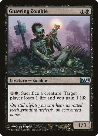 Gnawing Zombie [Magic 2014] | Tabernacle Games