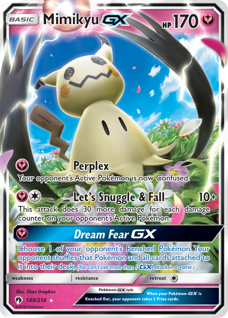 Mimikyu GX (149/214) [Sun & Moon: Lost Thunder] | Tabernacle Games