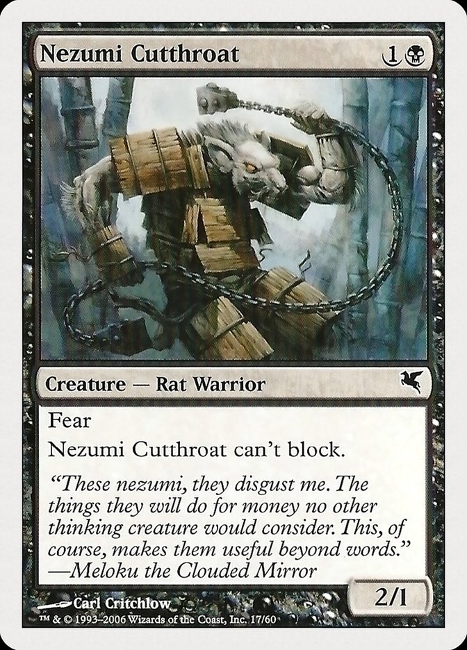 Nezumi Cutthroat [Hachette UK] | Tabernacle Games