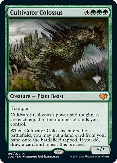 Cultivator Colossus (Promo Pack) [Innistrad: Crimson Vow Promos] | Tabernacle Games