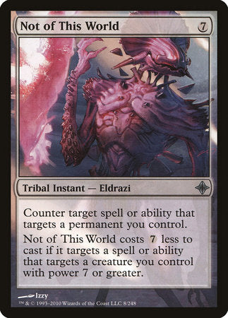 Not of This World [Rise of the Eldrazi] | Tabernacle Games