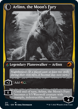 Arlinn, the Pack's Hope // Arlinn, the Moon's Fury [Innistrad: Double Feature] | Tabernacle Games