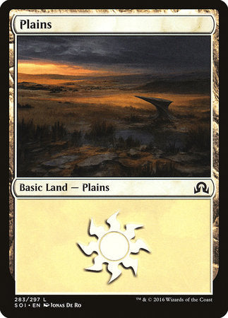 Plains (283) [Shadows over Innistrad] | Tabernacle Games