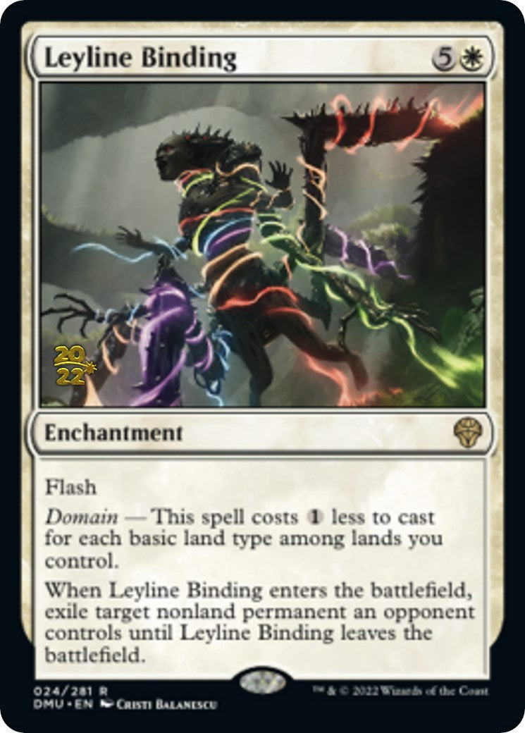 Leyline Binding [Dominaria United Prerelease Promos] | Tabernacle Games