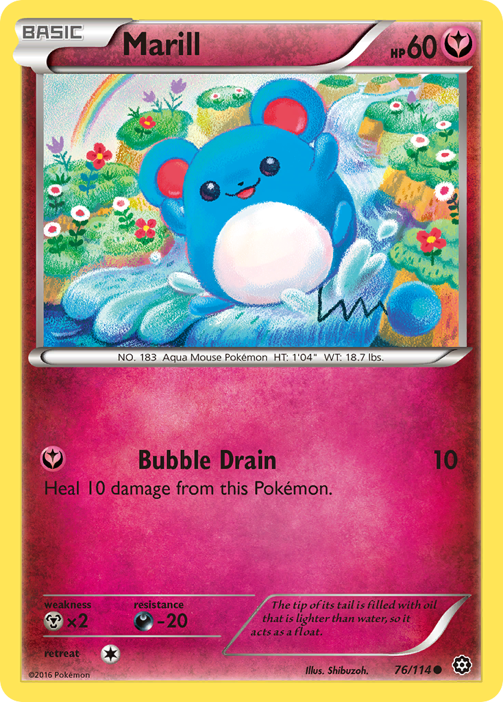 Marill (76/114) [XY: Steam Siege] | Tabernacle Games