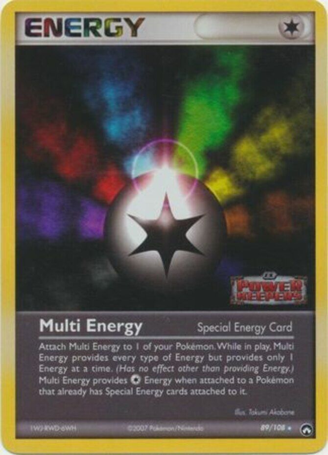 Multi Energy (89/108) (Stamped) [EX: Power Keepers] | Tabernacle Games