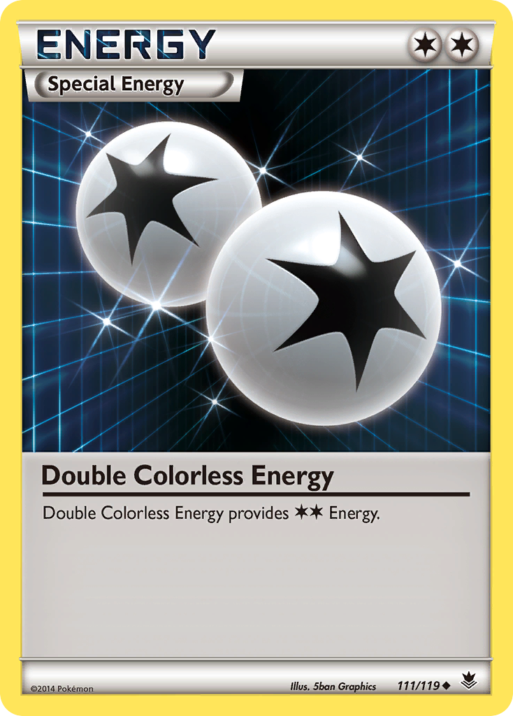Double Colorless Energy (111/119) [XY: Phantom Forces] | Tabernacle Games