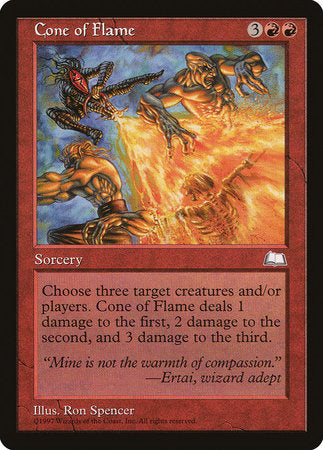 Cone of Flame [Weatherlight] | Tabernacle Games