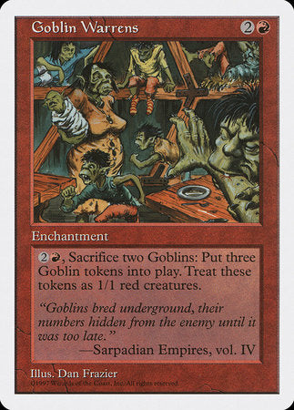 Goblin Warrens [Fifth Edition] | Tabernacle Games