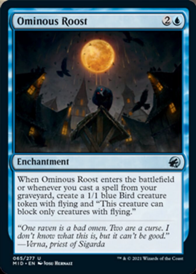 Ominous Roost [Innistrad: Midnight Hunt] | Tabernacle Games