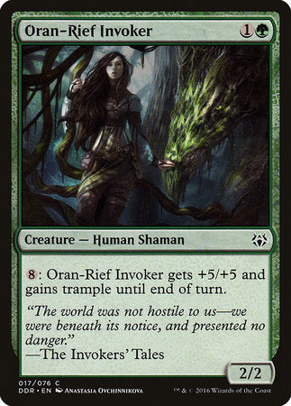 Oran-Rief Invoker [Duel Decks: Nissa vs. Ob Nixilis] | Tabernacle Games