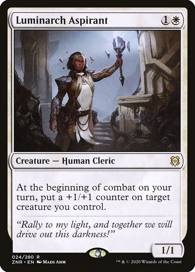 Luminarch Aspirant [Zendikar Rising] | Tabernacle Games