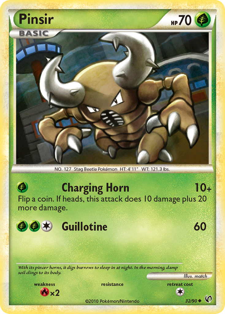 Pinsir (32/90) [HeartGold & SoulSilver: Undaunted] | Tabernacle Games
