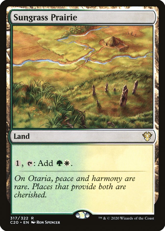 Sungrass Prairie [Commander 2020] | Tabernacle Games