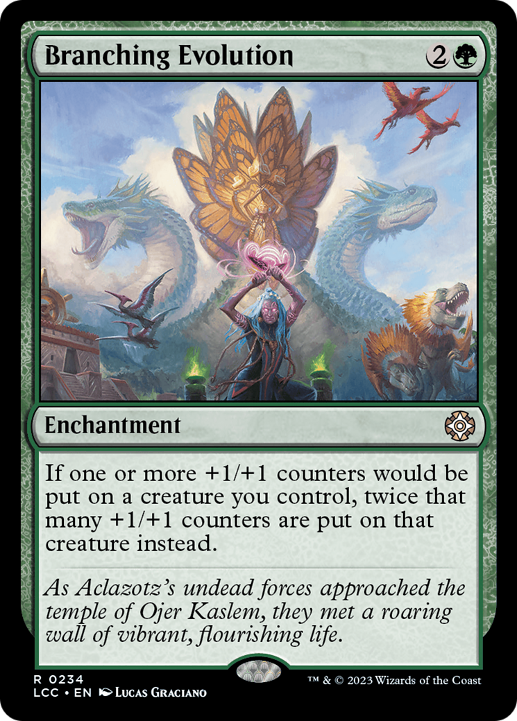 Branching Evolution [The Lost Caverns of Ixalan Commander] | Tabernacle Games