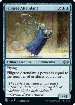 Filigree Attendant [Jumpstart 2022] | Tabernacle Games