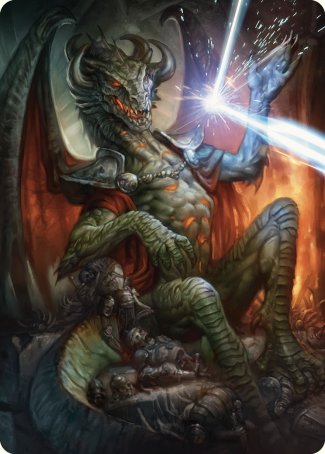Deflecting Swat Art Card [Commander Masters Art Series] | Tabernacle Games