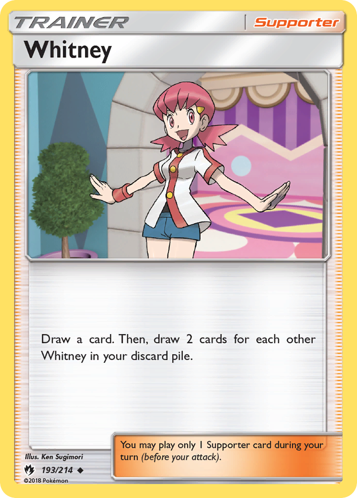 Whitney (193/214) [Sun & Moon: Lost Thunder] | Tabernacle Games