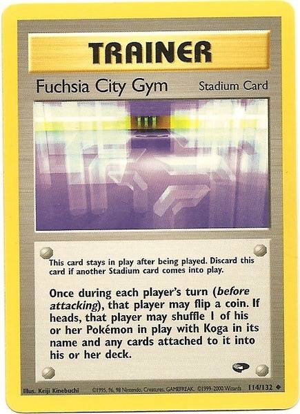 Fuchsia City Gym (114/132) [Gym Challenge Unlimited] | Tabernacle Games