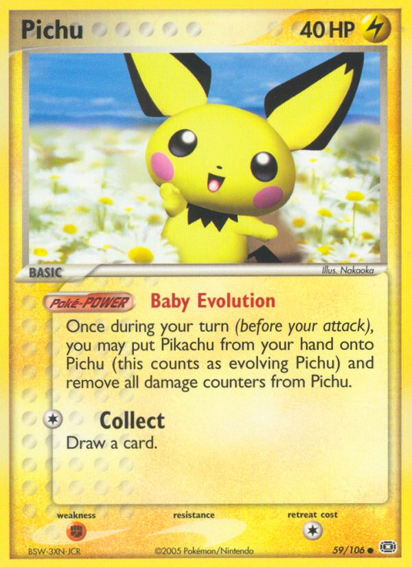 Pichu (59/106) [EX: Emerald] | Tabernacle Games