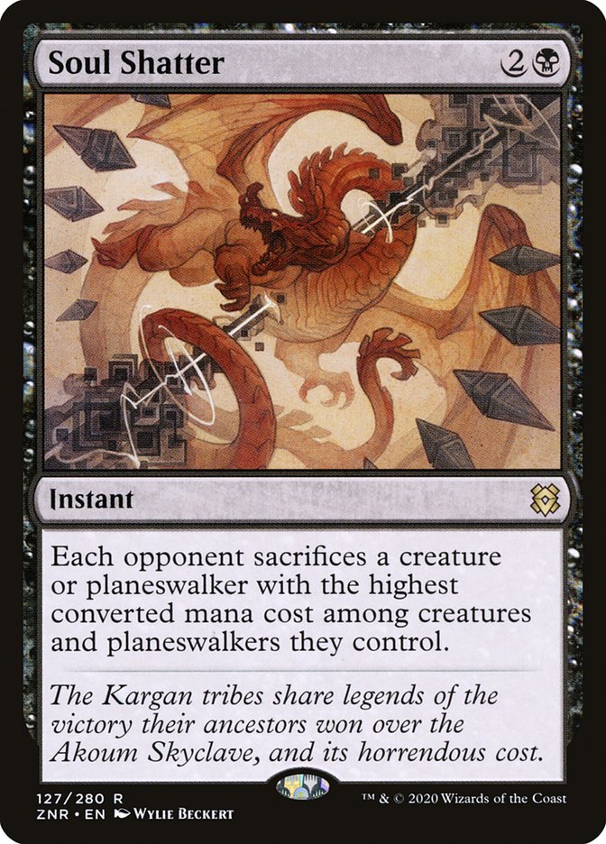 Soul Shatter [Zendikar Rising] | Tabernacle Games