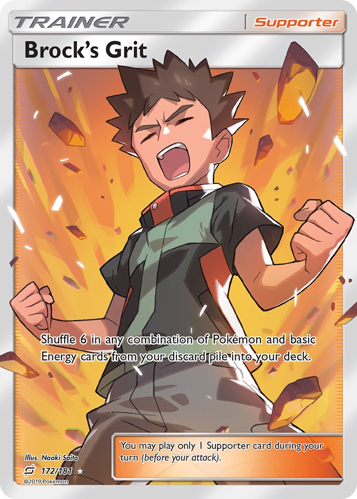 Brock's Grit (172/181) [Sun & Moon: Team Up] | Tabernacle Games