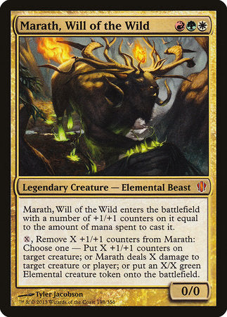 Marath, Will of the Wild [Commander 2013] | Tabernacle Games