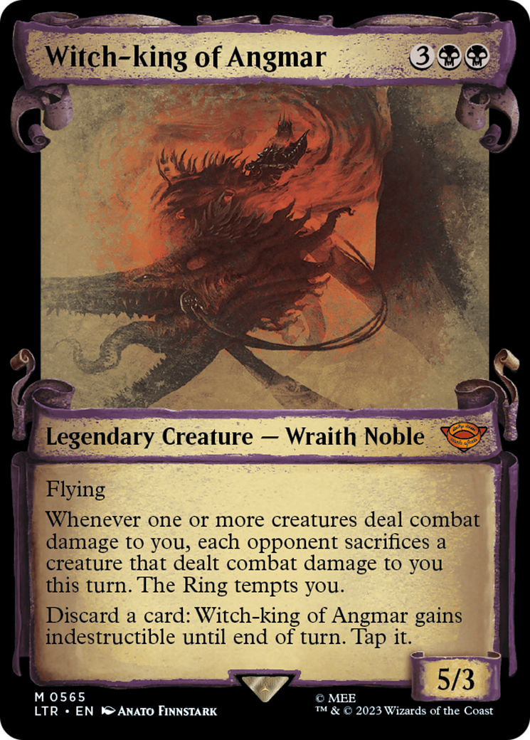 Witch-king of Angmar [The Lord of the Rings: Tales of Middle-Earth Showcase Scrolls] | Tabernacle Games