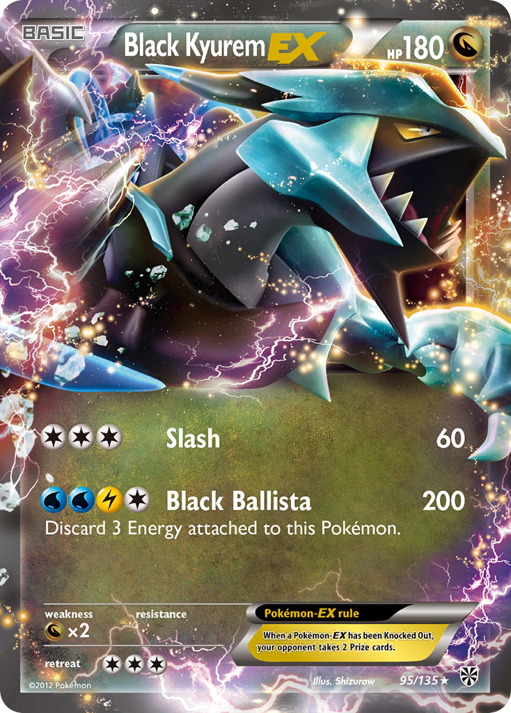Black Kyurem EX (95/135) [Black & White: Plasma Storm] | Tabernacle Games