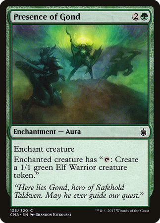 Presence of Gond [Commander Anthology] | Tabernacle Games