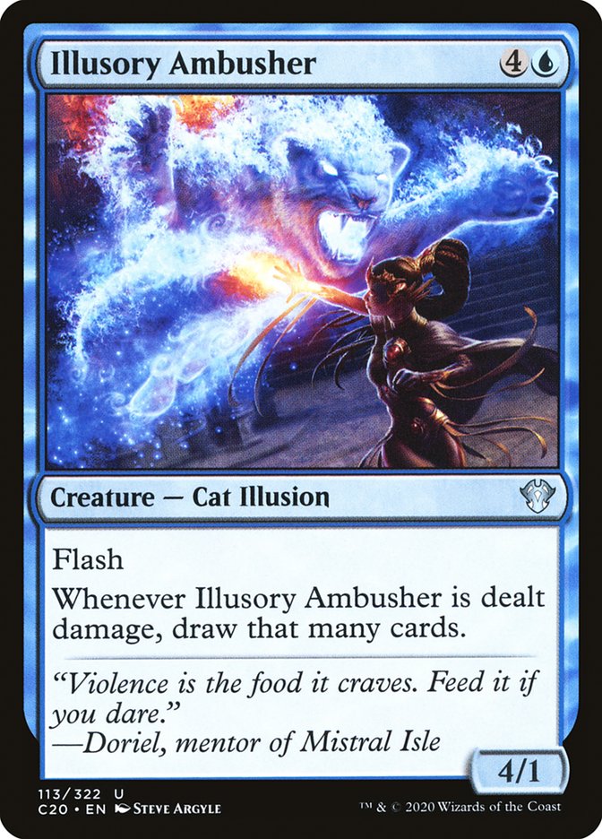 Illusory Ambusher [Commander 2020] | Tabernacle Games