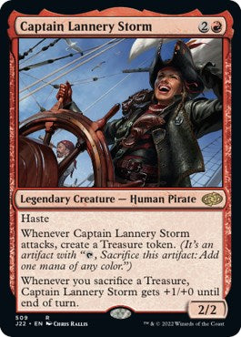 Captain Lannery Storm [Jumpstart 2022] | Tabernacle Games