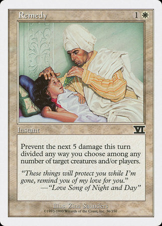 Remedy [Classic Sixth Edition] | Tabernacle Games